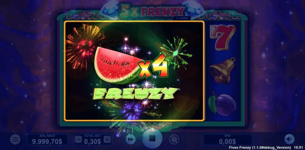 Screenshot of 5XFrenzy